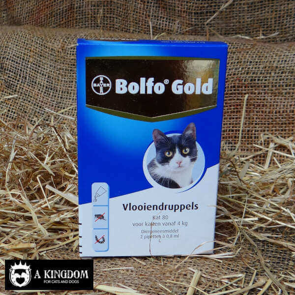 Bolfo Gold® vlooiendruppels kat 4 Kingdom for Cats and Dogs