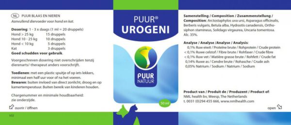 Puur Urogeni voor gezonde blaas & nieren