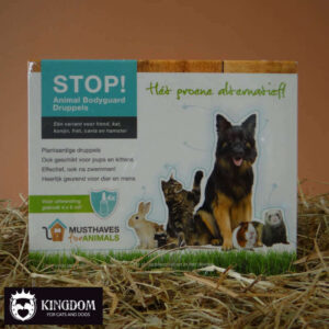Tegen vlooien & teken bij hond, kat, konijn, fret, cavia & hamster.