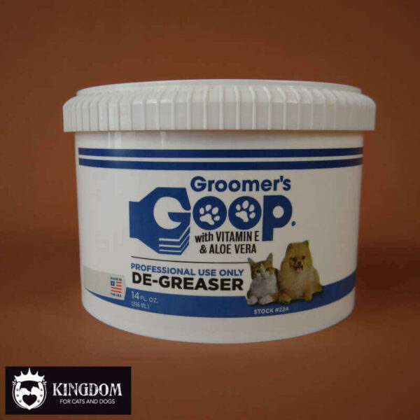 De-greaser Groomers Goop-Liquid vacht ontvetter.