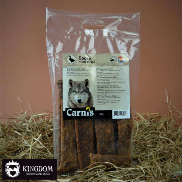 Snack Hond Kat Carnis vlees strips Gans