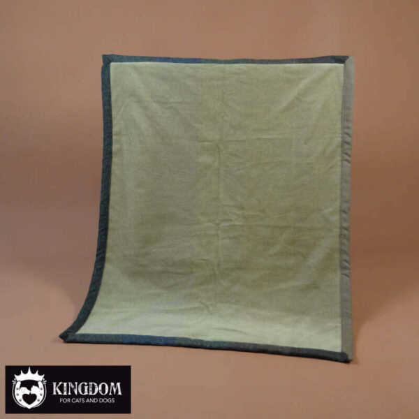 Warme deken van gerecyclede wol 80x100 no.4