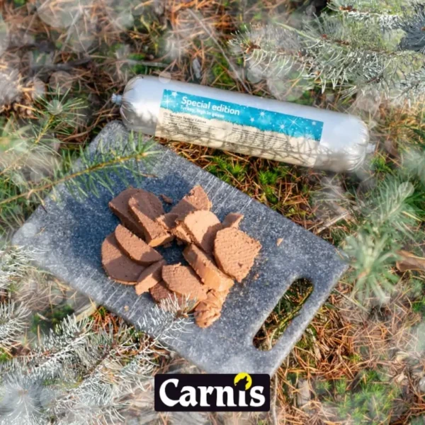 Voer hond Carnis gestoomde worst Kalkoen-Gans