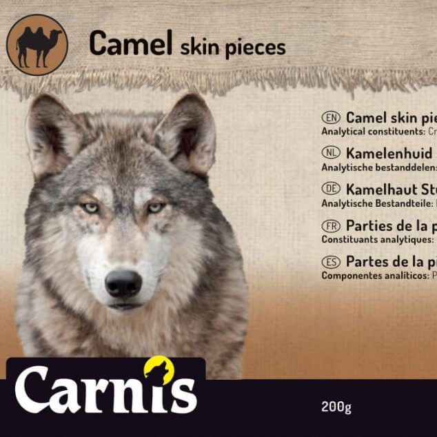 Dog snack Camelskin pieces