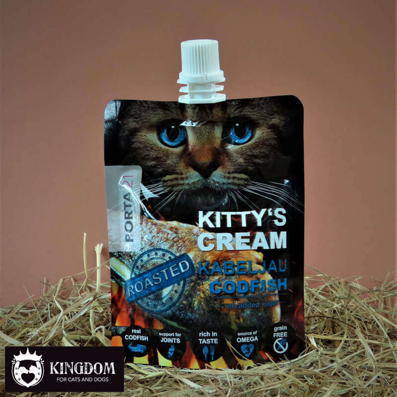 Snack kat Kitty's Cream codfish
