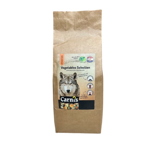 800 gram aan gedroogde groente mix