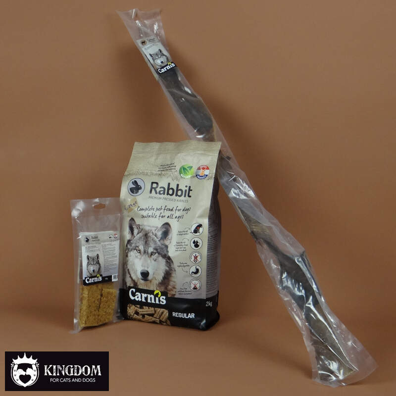 Carnis hondenvoer pakket konijn Regular 2 kg