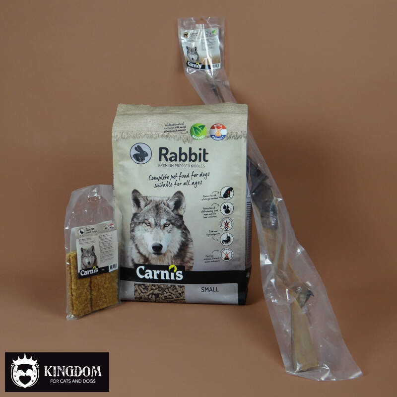 Carnis honden voerpakket konijn Small 4 kg