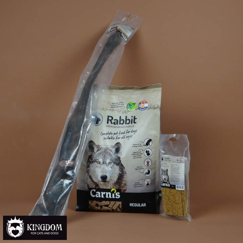 Carnis hondenvoerpakket konijn Regular 4 kg