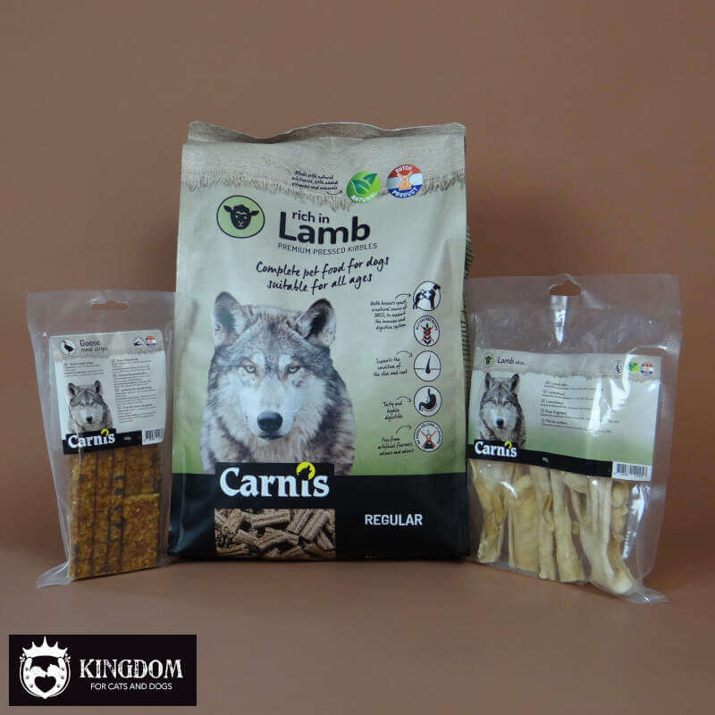 To Good To Waste Carnis Hondenvoer pakket lam brok, vleesstrip gans en lamshuid snacks