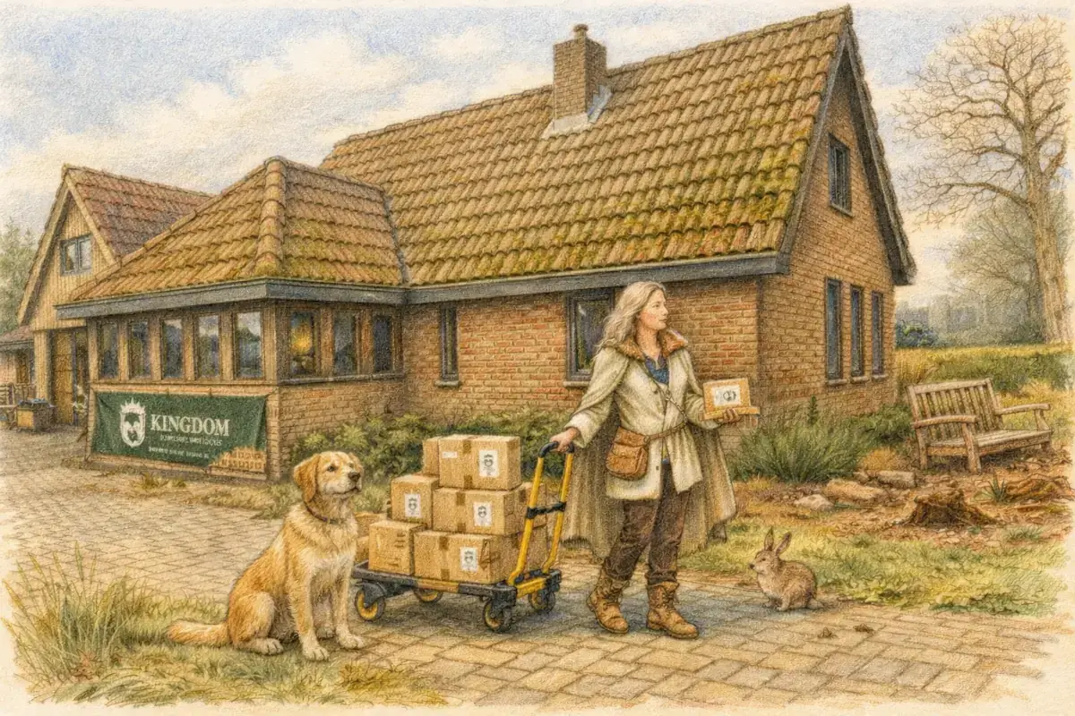 Bezoek en afhaal locatie Kingdom for Cats and Dogs