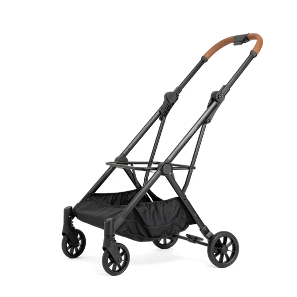 Losse aluminium onderstel van de FikaGO Flytta Plus petbuggy met afneembare cabine in Grey Husky, zonder cabine